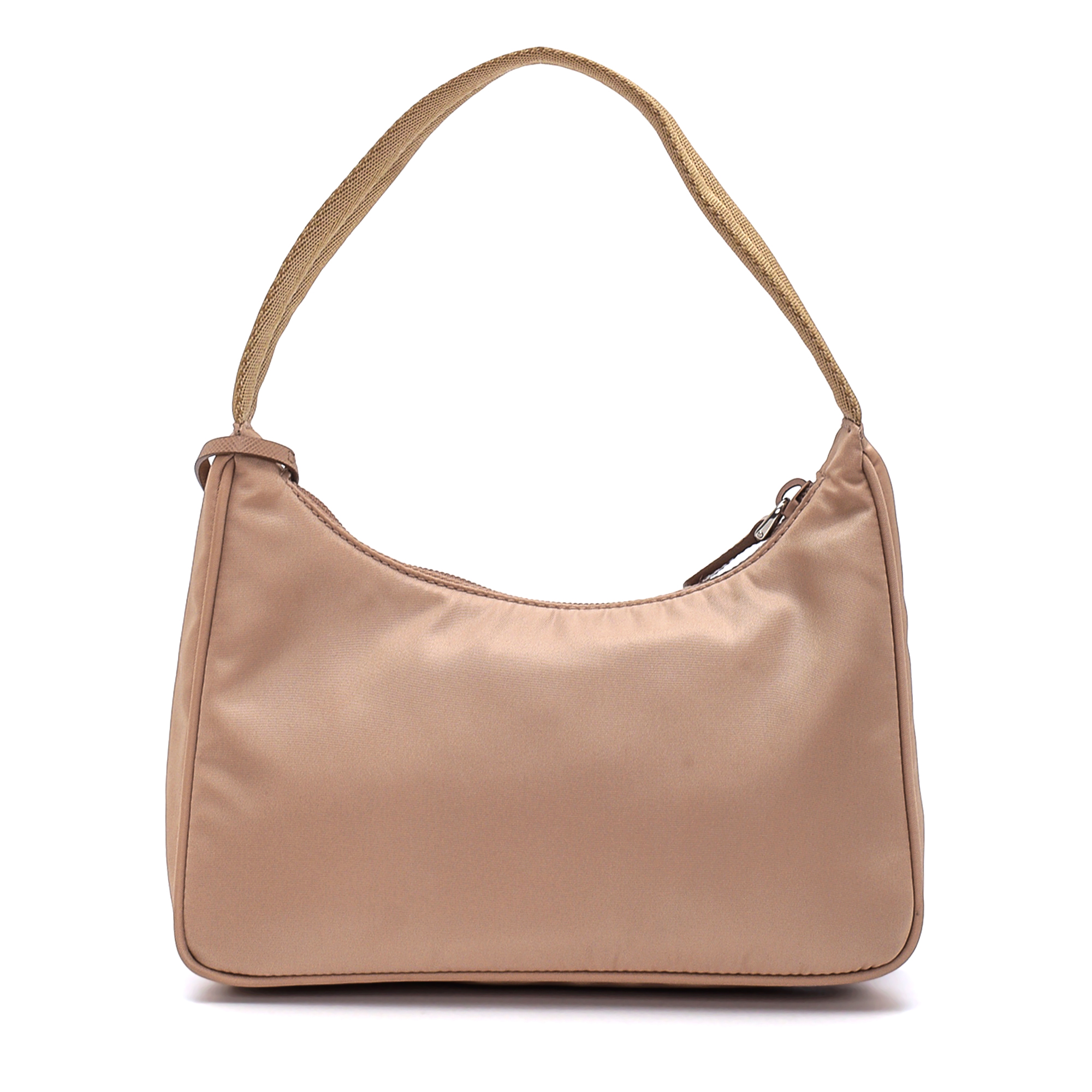 Prada - Beige Re Edition Nylon Bag 